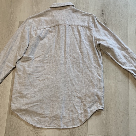 Madewell Gray Flannel Sunday Shirt with Pockets Size‎ XS - Picture 13 of 13